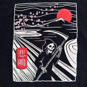 Riot Society The Scream Black Tee